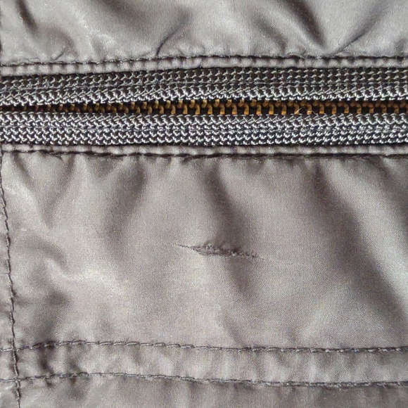 Eddie Bauer Womens Small Black Premium Goose Down Zip Up Quilted Puffer Jacket - Picture 6 of 8